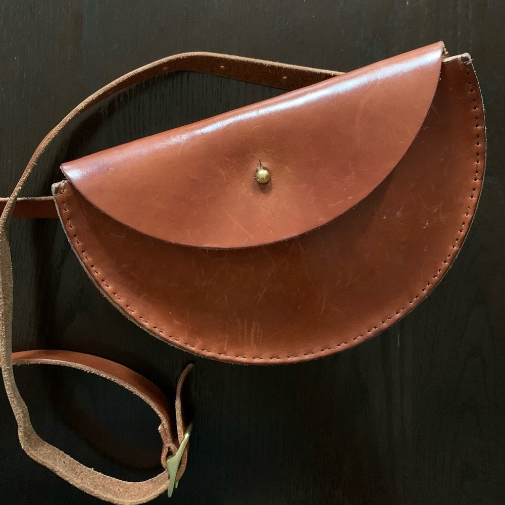 Extended Half Moon Waist/Crossbody Bag/Fanny Pack